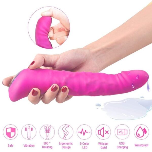 Magic Motion 360°Soft Dildo Vibrator - Image 4