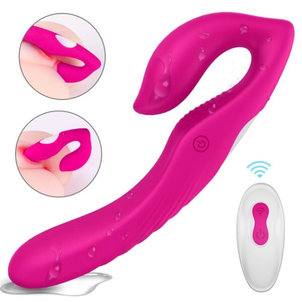 3 in 1 Future Strapless Couples Vibrator - Image 2