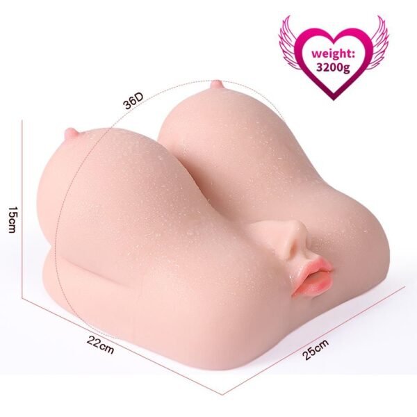 Luxury 4-in-1 Silicone Sex Doll - Image 8