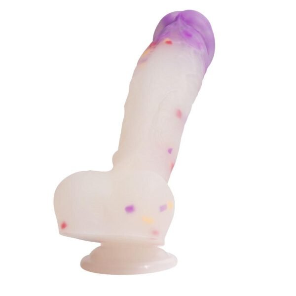 Mighty Magic Purple Dildo 19.5cm - Image 6