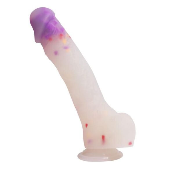 Mighty Magic Purple Dildo 19.5cm - Image 4