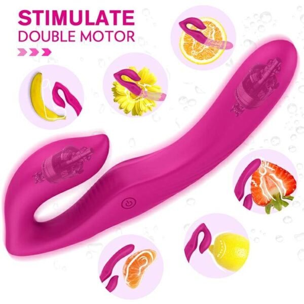 3 in 1 Future Strapless Couples Vibrator - Image 5