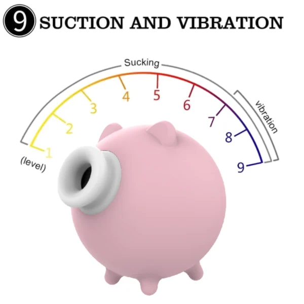 Pleasure Air Piggy Suction Vibrator - Image 6